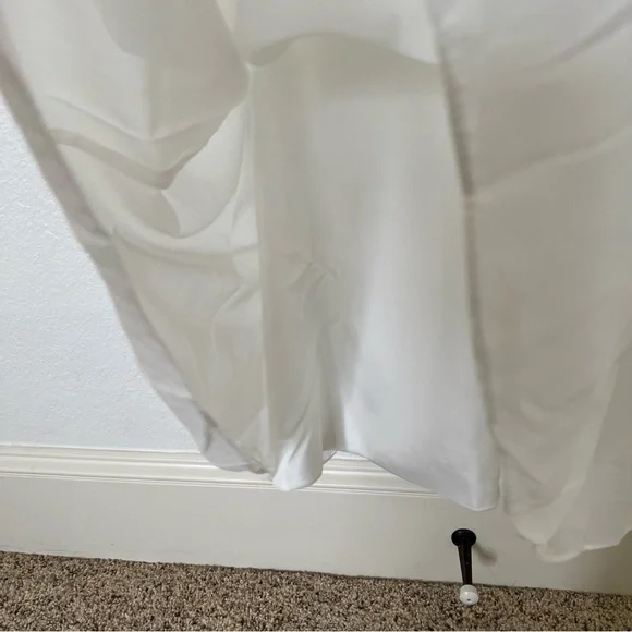 JJ’s House Ivory Junior Bridesmaids Dress Wedding SZ 6 and 7 - Picture 8 of 15